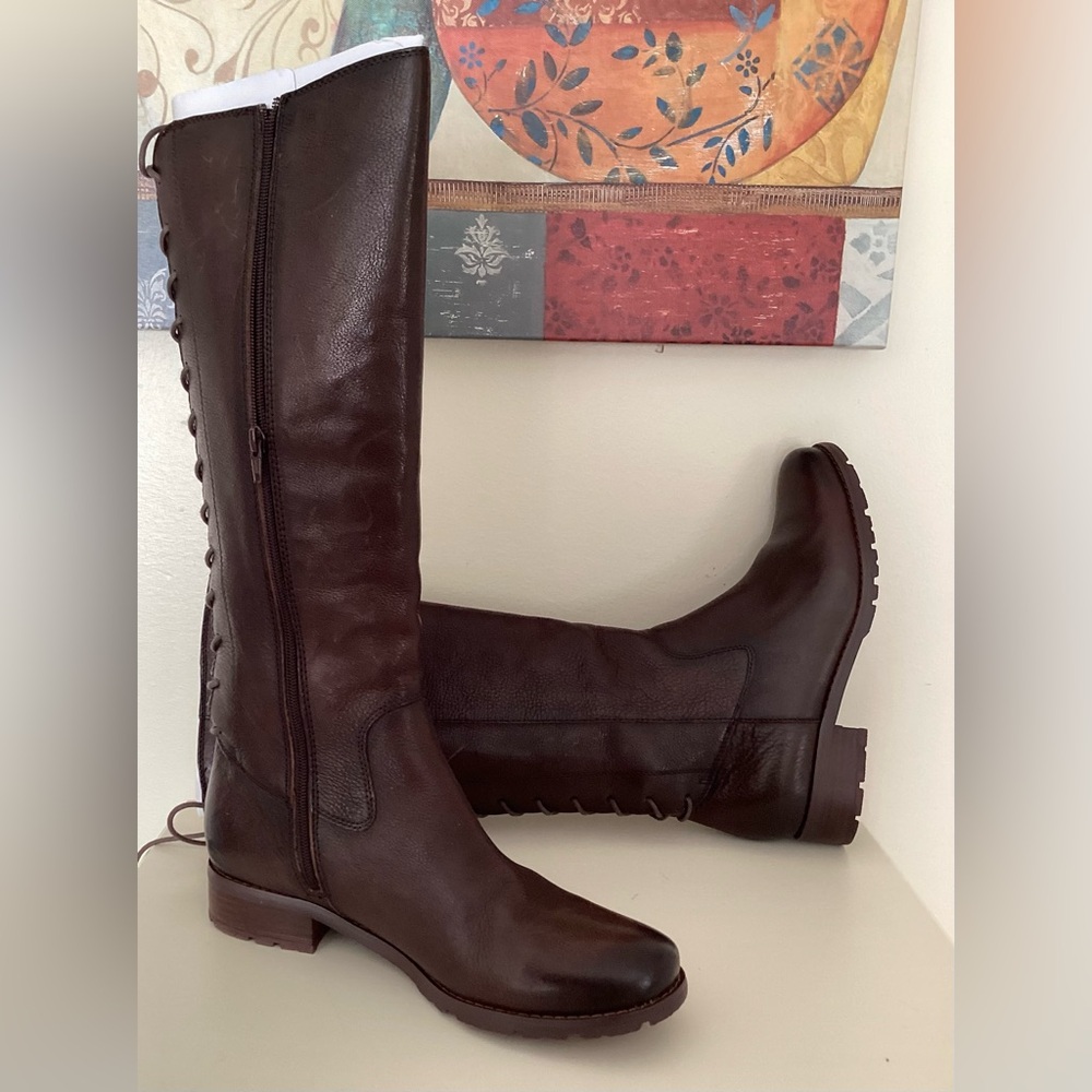 Sofft Sharnell Aztec Brown Boots Size 11 M - Picture 3 of 12